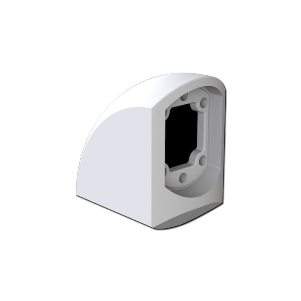 Coupling, 6 in. H x 6 in. W x 4 in. L, Aluminum
